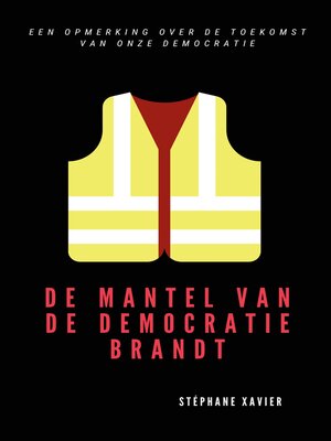 cover image of De mantel van de democratie brandt